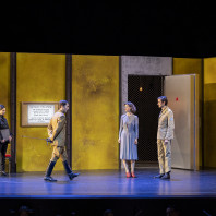 Mathilde Ortscheidt (Tauride), Giacomo Nanni (Minos), Neima Fischer (Arianna), Andrea Gavagnin (Teseo), Ester Ferraro (Carilda) - Ariane en Crète par Stephen Taylor