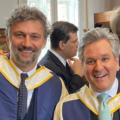 Jonas Kaufmann & Antonio Pappano, docteurs honoris causa à Londres