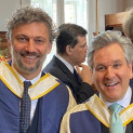 Jonas Kaufmann & Antonio Pappano, docteurs honoris causa à Londres