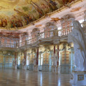 bibliothèque baroque de l'Abbaye Monastère de Schussenried