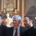 Benjamin Millepied, Stéphane Lissner et Philippe Jordan à l'annonce de saison 16/17 de l'Opéra de Paris 