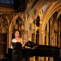 Fabienne Conrad à la Sainte-Chapelle