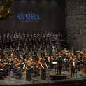 Marigona Qerkezi, Anna Maria Chiuri, Arturo Chacón-Cruz & Erwin Schrott, Orchestre et Chœur de l'Opéra Royal de Wallonie-Liège