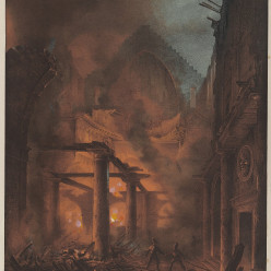 Incendie de la première salle Favart le  15 janvier 1838