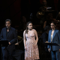 Nahuel di Pierro, Emily Pogorelc et Lea Desandre