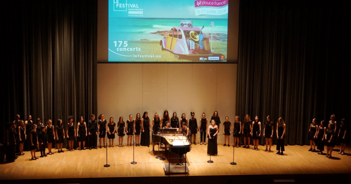 Op ra Junior au Festival de Montpellier une fraicheur de rose