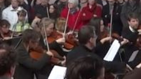 L'Orchestre de Dijon Bourgogne joue en gare de Dijon