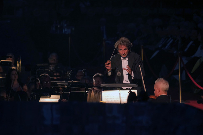 Marco Armiliato dans Aida - Festival de Vérone